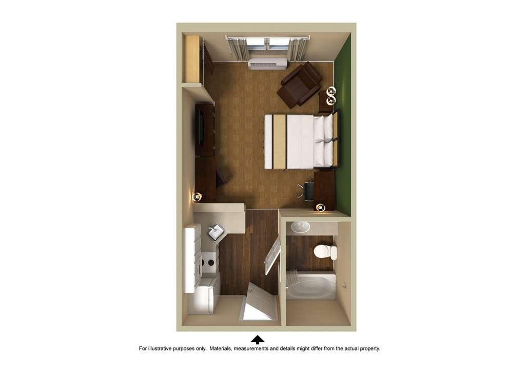 Extended Stay America Select Suites - Atlanta - Alpharetta - Rock Mill Rd Oda fotoğraf